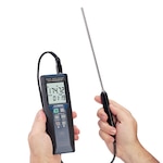 1 Channel High Precision Handheld RTD with Probe Datalogger